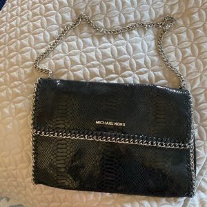Michael Kors black evening bag